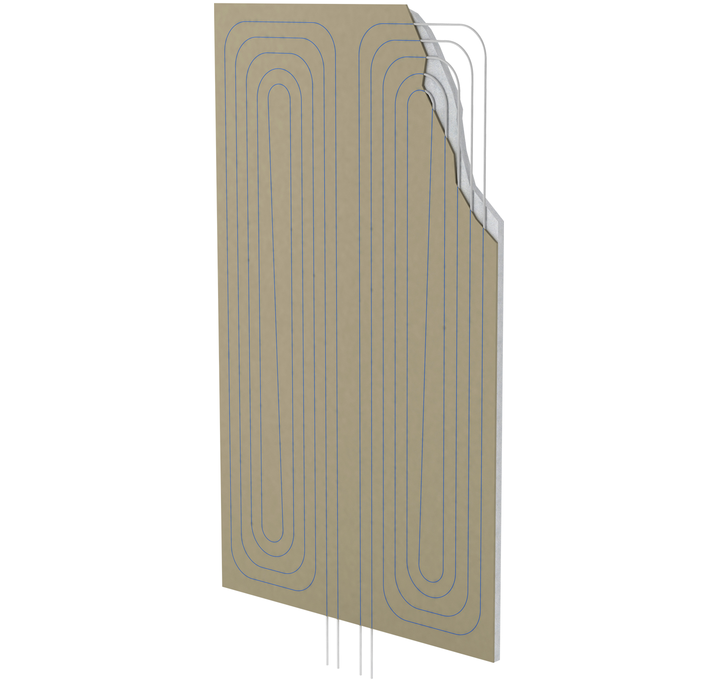 RAYGEX RAPID S - Pannello radiante a parete e soffitto
